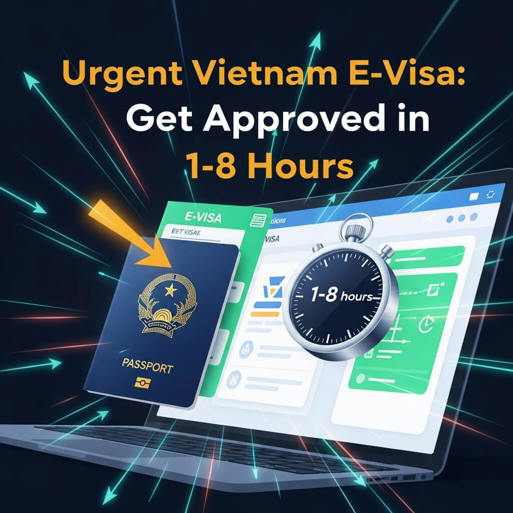 Urgent Vietnam E Visa: Get Approved In 1-8 Hours (same Day / Weekend Service)
