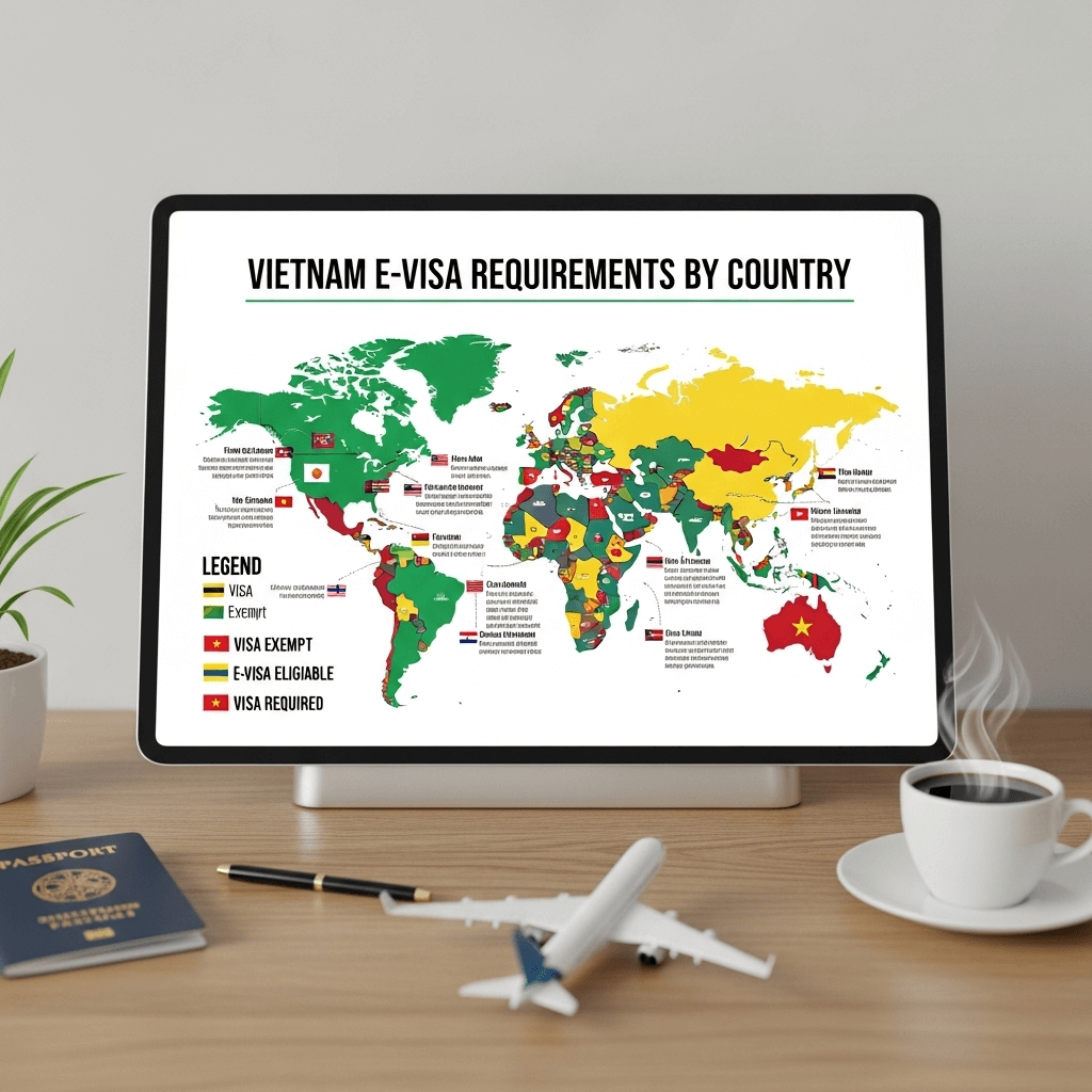 Vietnam E-Visa Requirements by Country (Updated 2025)