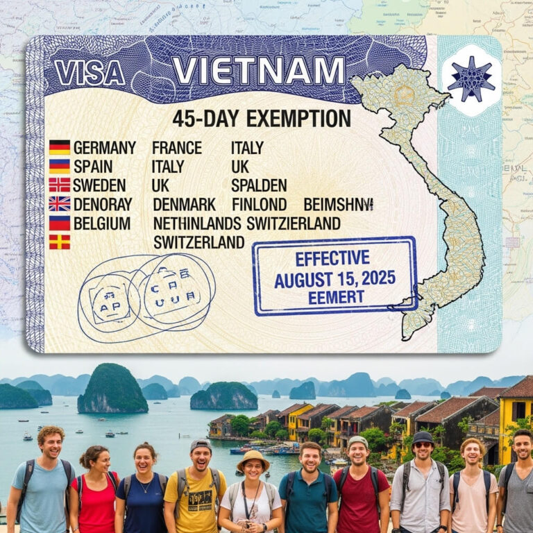 Vietnam Grants 45 Day Visa Exemption For 12 More European Countries