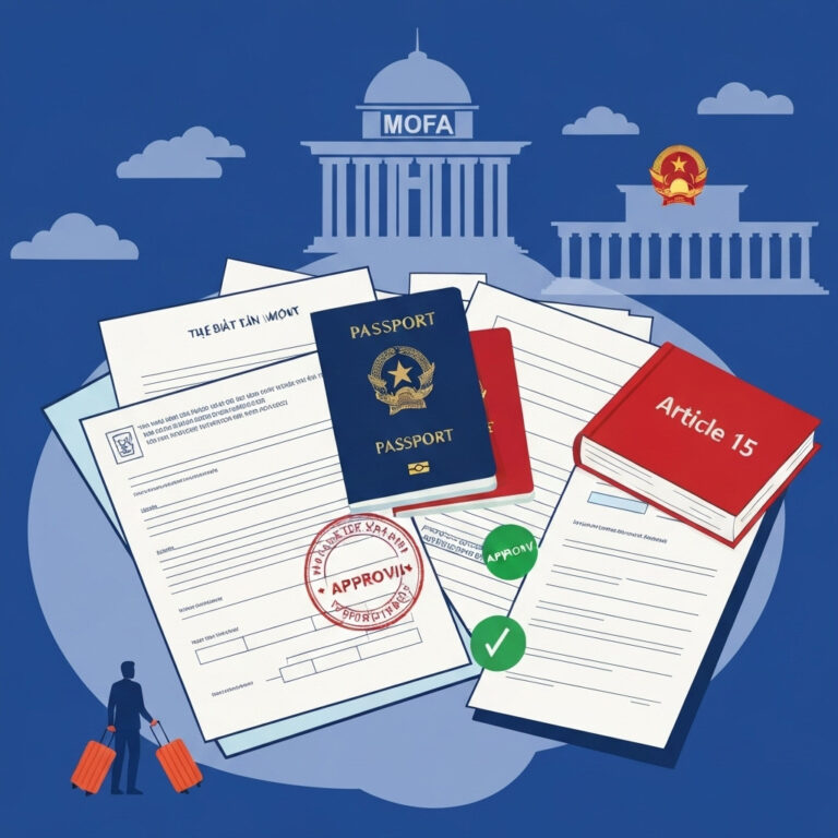 Article 15 Procedures For Inviting Or Guaranteeing Foreigners To Enter Vietnam At Competent Agencies Of The Ministry Of Foreign Affairs