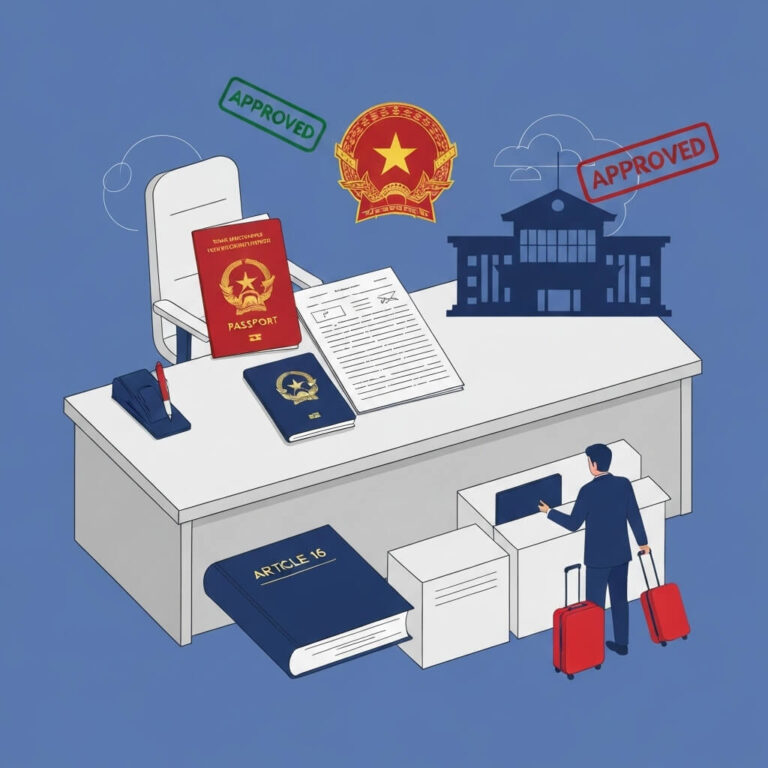 Article 16 Procedures For Inviting Or Guaranteeing Foreigners To Enter Vietnam At The Immigration Management Agency