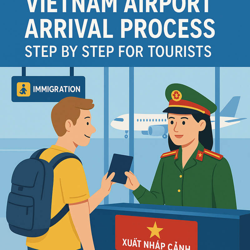 Vietnam Airport Arrival Process