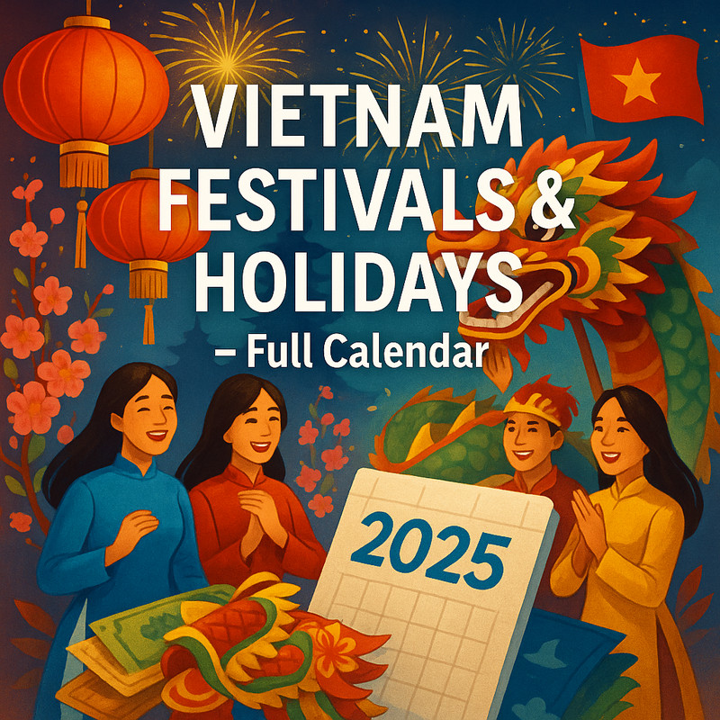 Vietnam Festivals & Holidays Calendar 2025