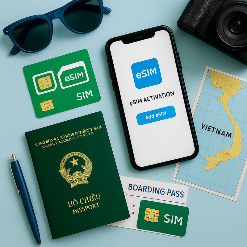 Vietnam Sim Card & Esim Guide 2025 – Best Options For Tourists