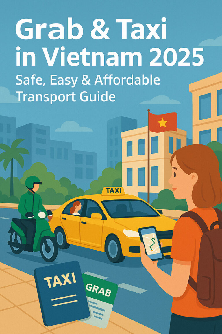 Grab & Taxi in Vietnam 2025 – Safe, Easy & Affordable Transport Guide