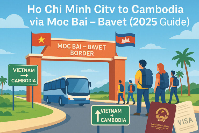 Ho Chi Minh City to Cambodia via Moc Bai – Bavet Border (2025 Guide)