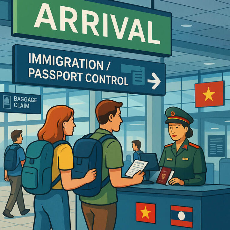 Vietnam Airport Arrival Guide 2025 – Step By Step Process For Tourists