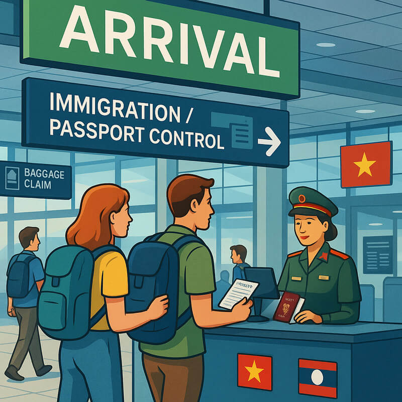 Vietnam Airport Arrival Guide 2025 – Step By Step Process For Tourists