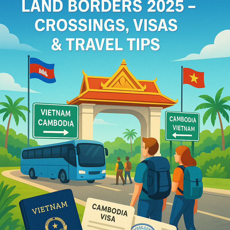 Vietnam–Cambodia Land Borders 2025 – Crossings, Visas & Travel Tips