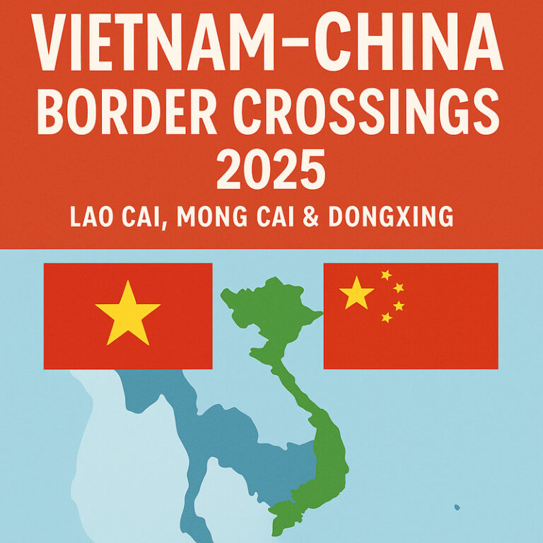 Vietnam–China Border Crossings 2025 – Lao Cai, Mong Cai & Dongxing
