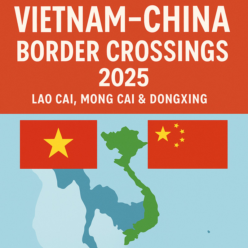 Vietnam–China Border Crossings 2025 – Lao Cai, Mong Cai & Dongxing